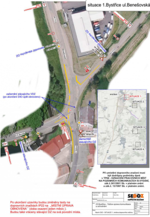 Oprava komunikace I/3 u Bystřice výrazně omezí dopravu 1