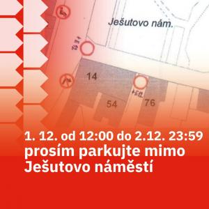 uzavírka náměstí