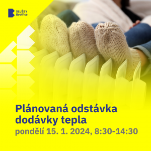 odstávka tepla 15. 1. 2024