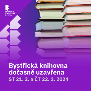 knihovna uzavrena
