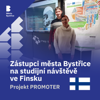 MEZINÁRODNÍ SPOLUPRÁCE | Zástupci Bystřice na studijní cestě ve Finsku v rámci projektu PROMOTER