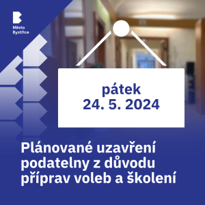 uzavření podatelny