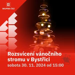 rozsvícení vánočního stromu 2024