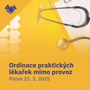 ZDRAVOTNICTVÍ | Přerušení provozu ordinací praktických lékařek 21. 3. 2025