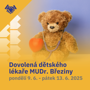 Dovolená MUDr. Březina