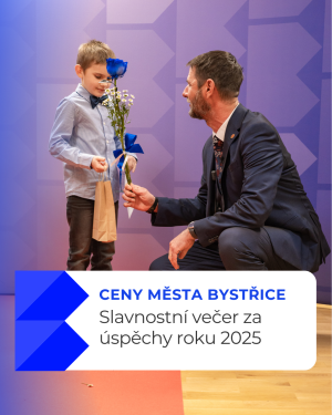 Ceny města Bystřice 2025